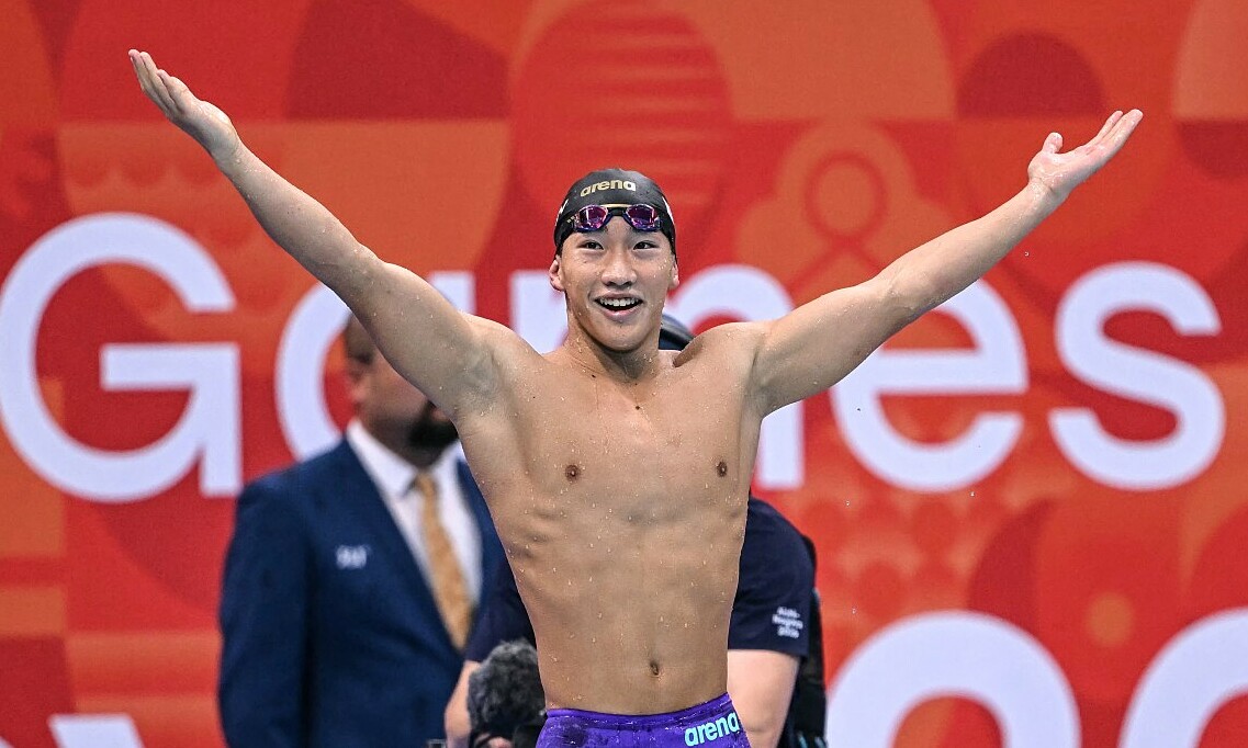 Japanese 17-year-old swimmer breaks world record at ASIAD 2026