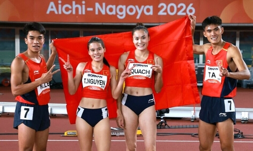 Vietnamese athletics breaks national record at ASIAD 2026