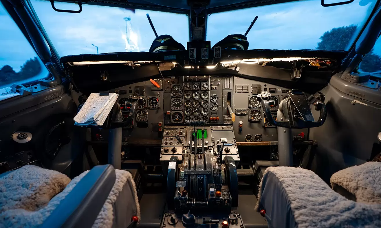 Inside a billionaire's old private jet hotel