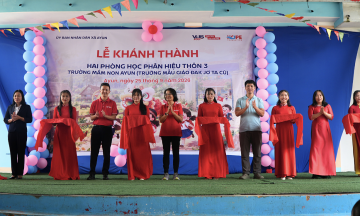 New classrooms for Bahnar preschool children