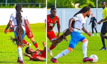 Long-haired midfielder causes two opponents to receive red cards