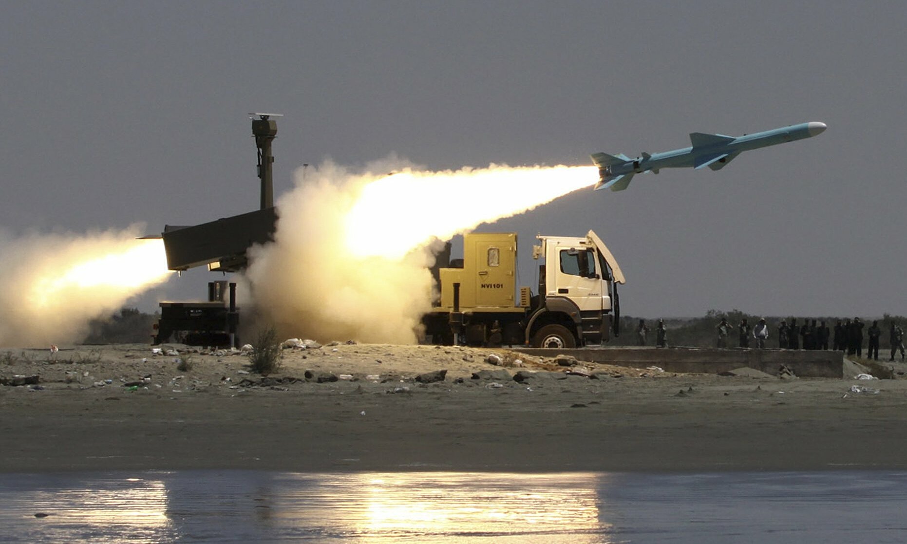 Iranian missile reportedly struck vessel carrying US Marines