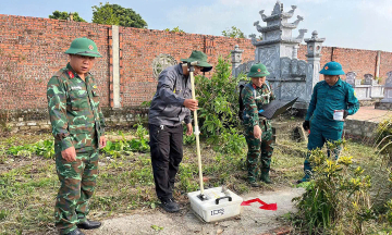Discovery of 20 sets of remains at Ma Chia area