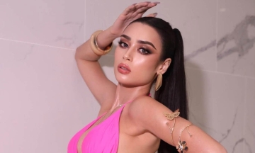 Emoura Pham and 76 miss grand international contestants perform in swimsuits