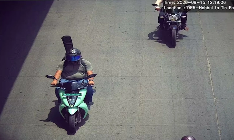 Motorcyclist fined by AI camera for carrying guitar