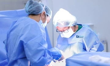 Post-menopausal ovarian tumor