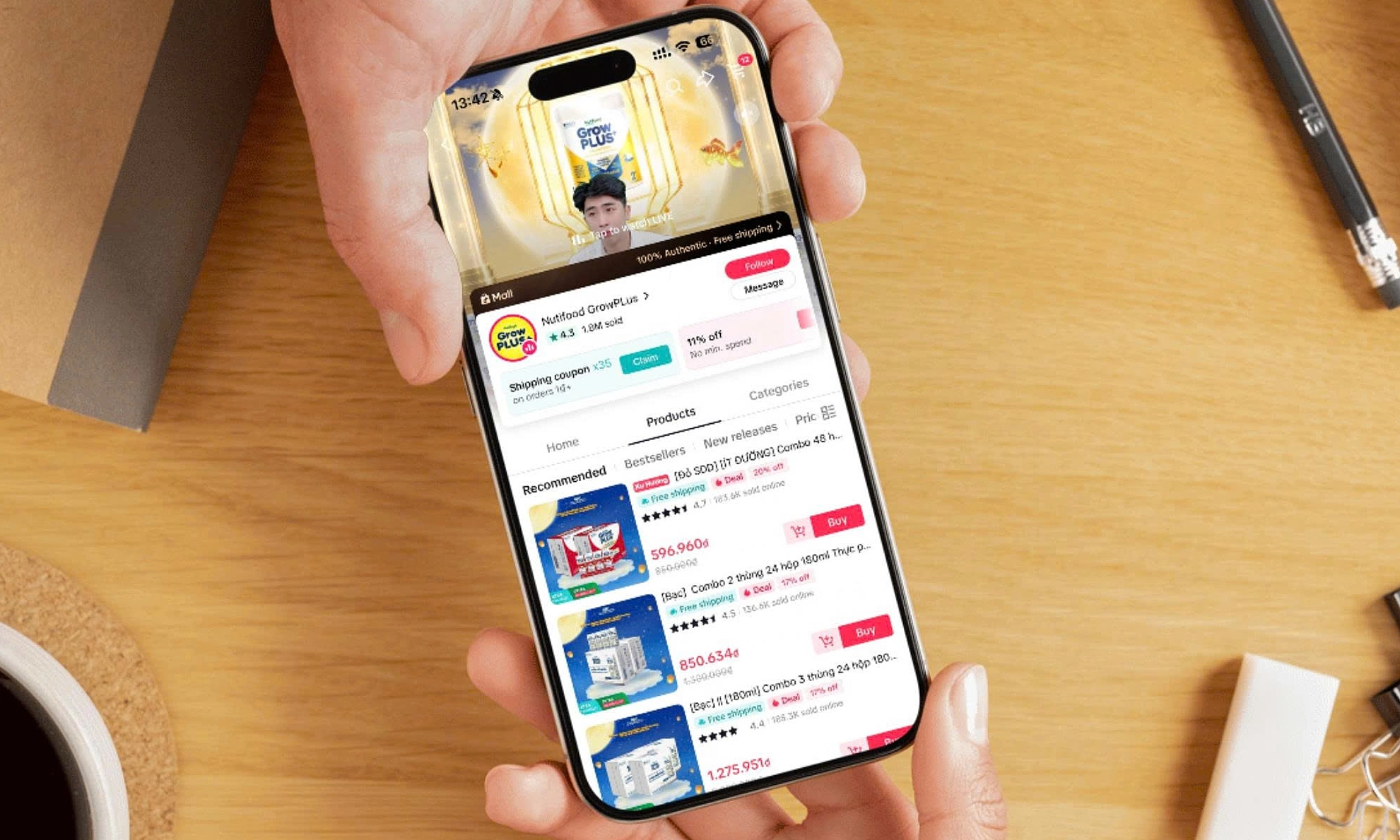 Discovery and search features drive growth on TikTok Shop