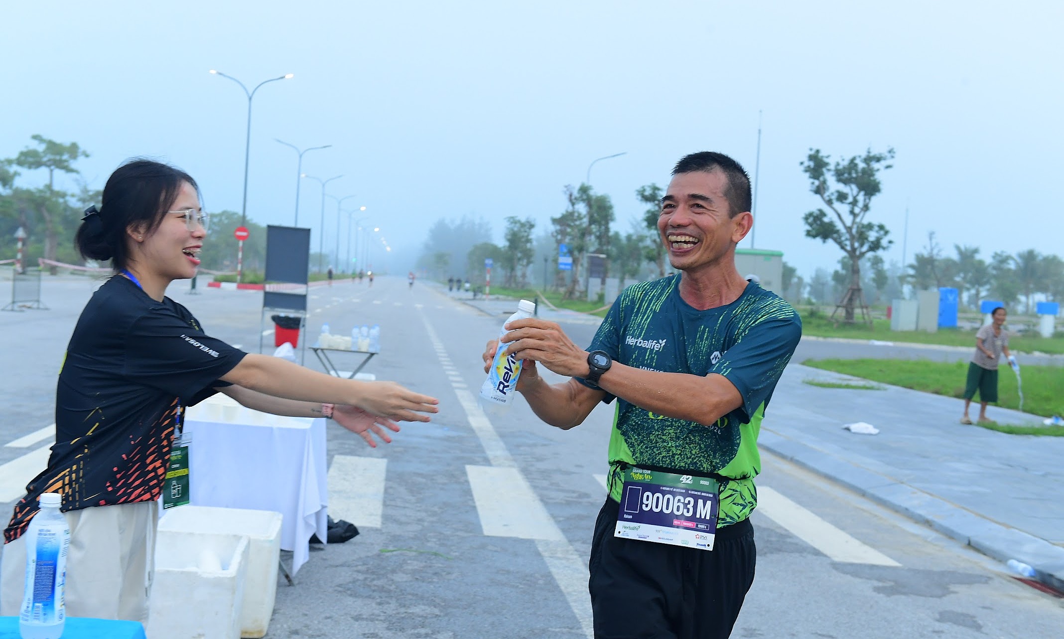 Revive recharges runners at the Nghe An Grand Tour