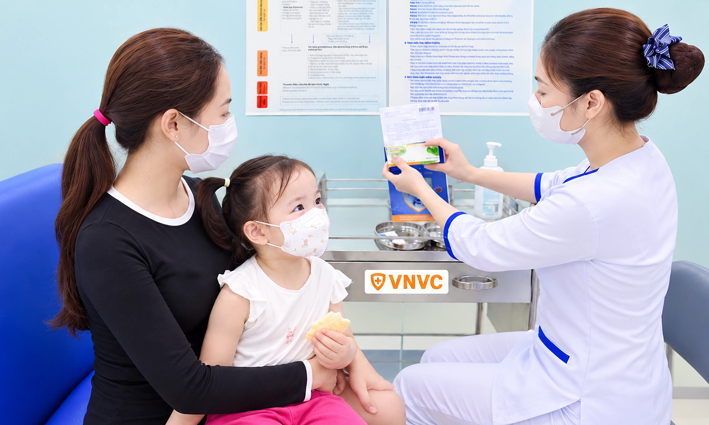 When should children receive the hand, foot, and mouth vaccine?