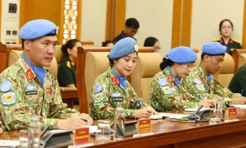 Two more Vietnamese officers join United Nations Headquarters