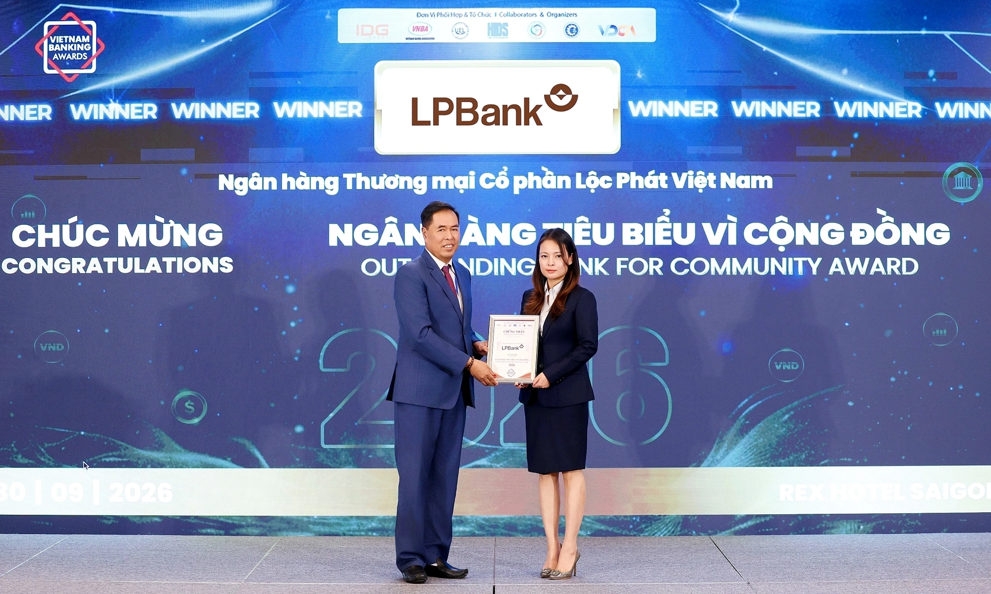 LPBank honored in two categories at Vietnam outstanding banking awards